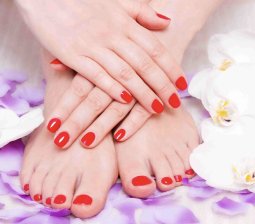 Manicure & pedicure 